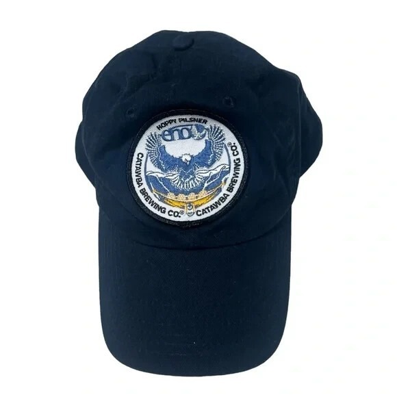 Catawba Brewing Co Other - Catawba Brewing Co Hoppy Pilsner Navy Blue Baseball Cap Hat